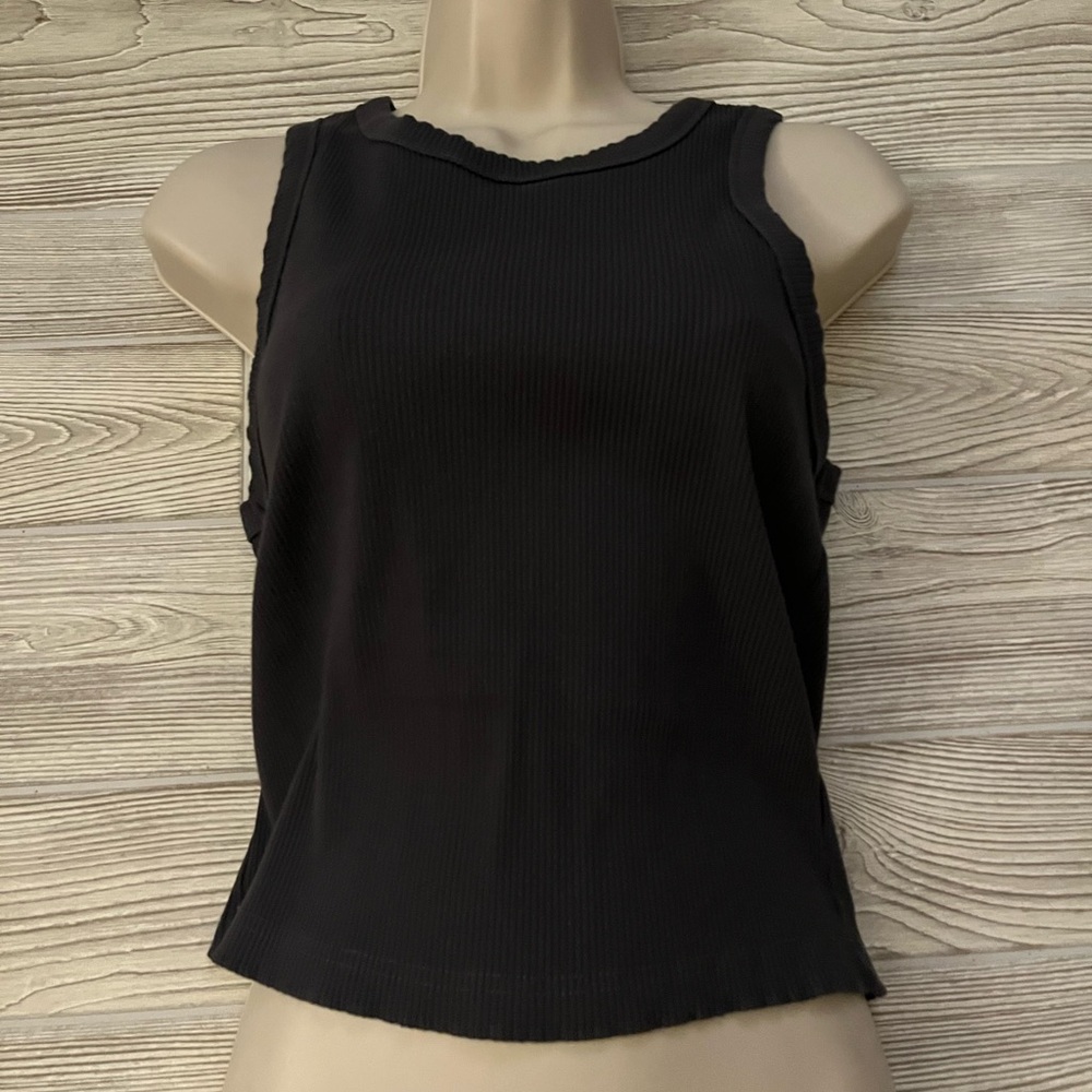 Gray Sleeveless Women’s Top